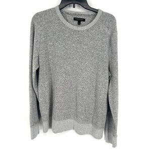 Banana Republic Mens Ultra Soft Waffle Knit Thermal Long Sleeve Shirt Size Large